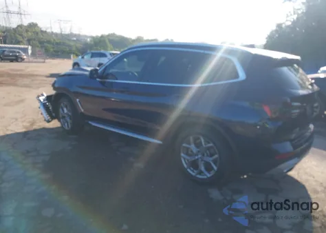 2023 BMW X3 xDrive30I из США, поврежденный, VIN 5UX53DP04P9R49355